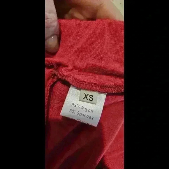 Comfortable Stretchy Red Lounge Pants - Picture 4 of 7